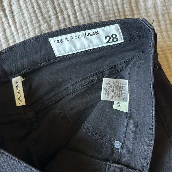 Women’s Rag & Bone Skinny Jean in Washed Black - Picture 3 of 4